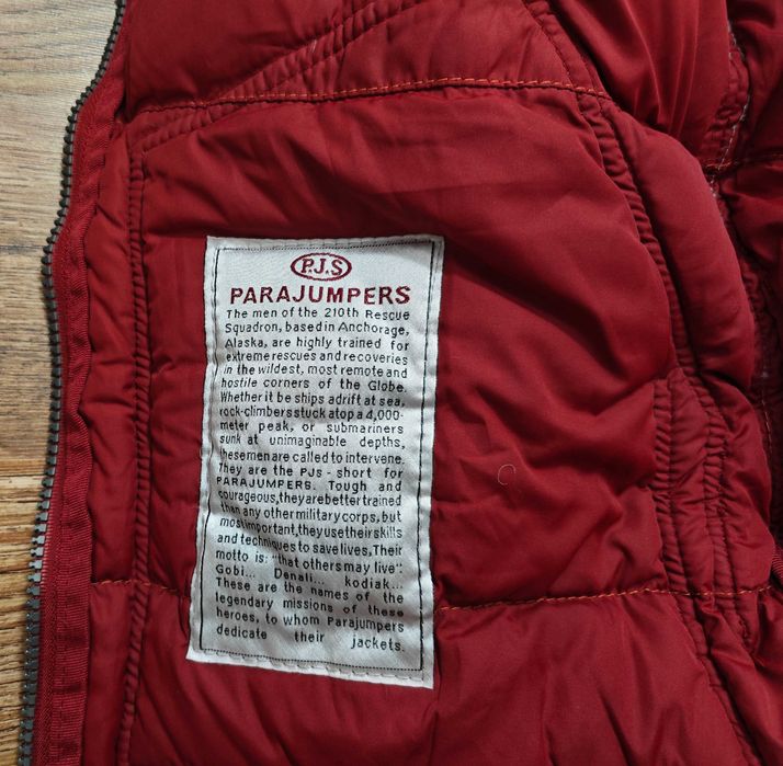 PARAJUMPERS Оригинално дамско яке парка с пух и качулка размер S