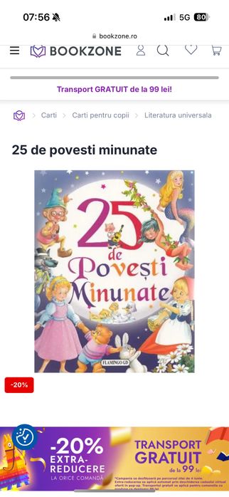 Carte povesti minunate