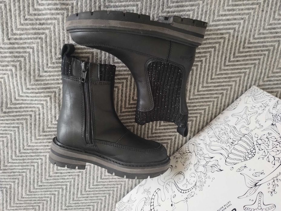 Clarks ботуши естествена кожа номер 24