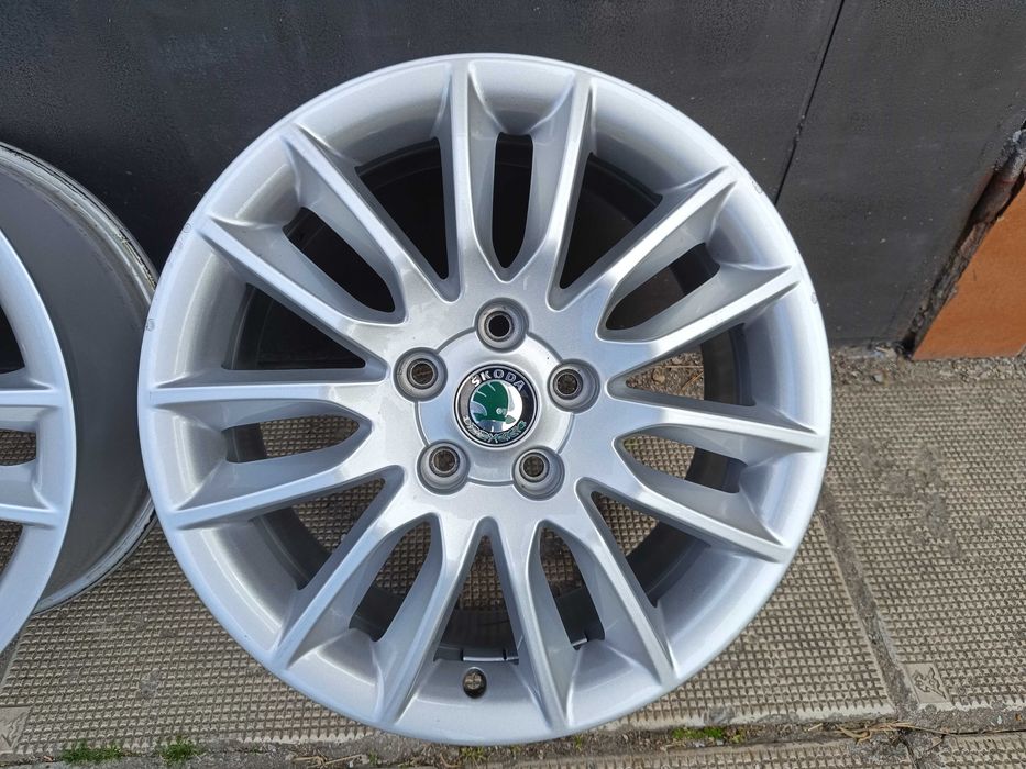 ОРИГИНАЛНИ джанти 17 ' цола 5x112 7J Skoda Octavia / Шкода Октавия АУДИ VW Seat