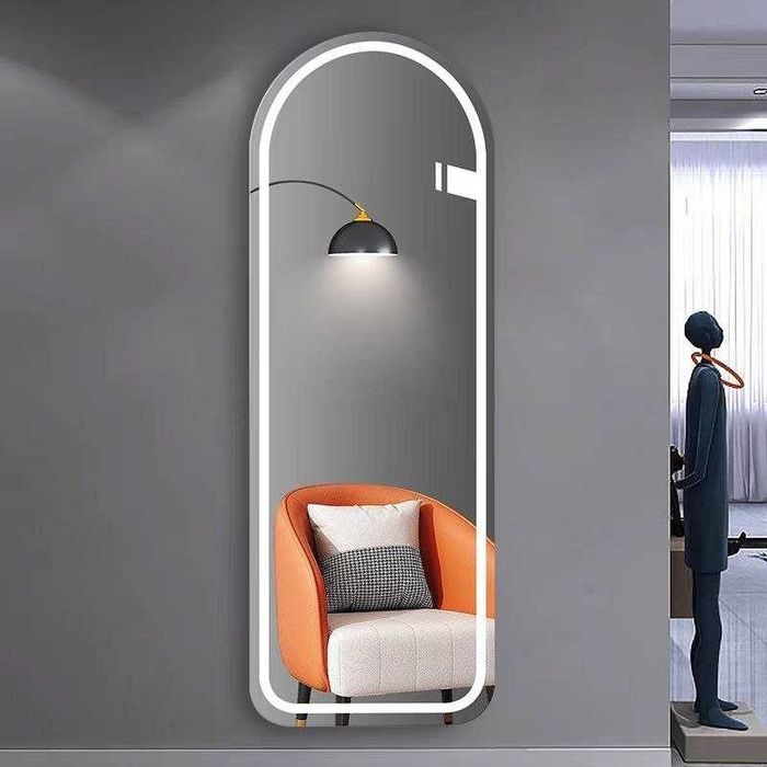 Зеркало напольное и настенное 2в1 с LED-подсветкой зеркало полный рост