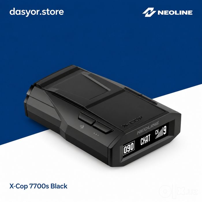 Neoline X-COP 7700S Black | Radar-detektor | Antiradar | 2 yil kafolat