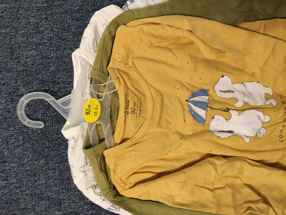 Бебешка пижама, Бебешки гащеризони Sinsay, 3 броя, 92см, ромпър, нови