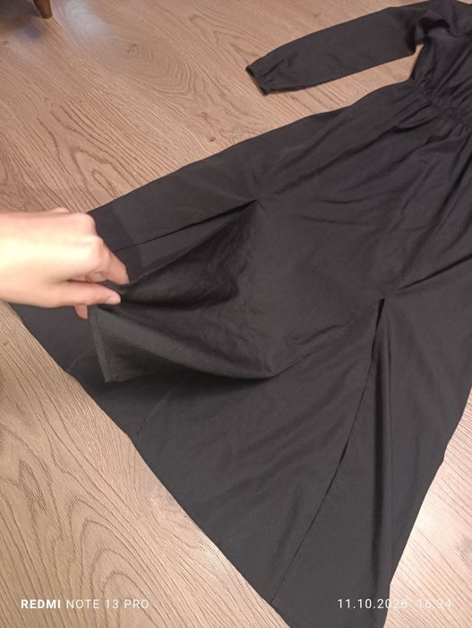 Rochie neagra cu dantelă