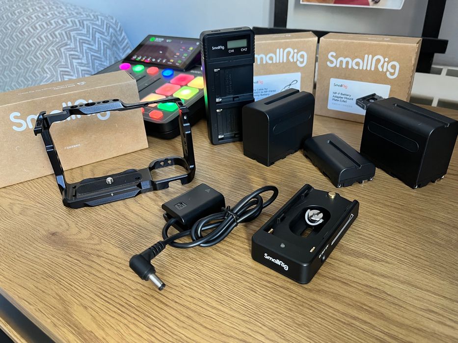 Sistem baterii NP-F pentru Sony ZV-E10 sau seria A6000