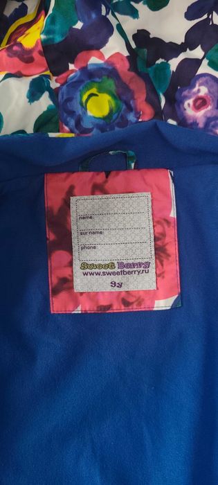 ветровка для девочки