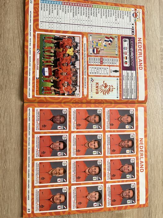Албум Panini Uefa Euro 2012