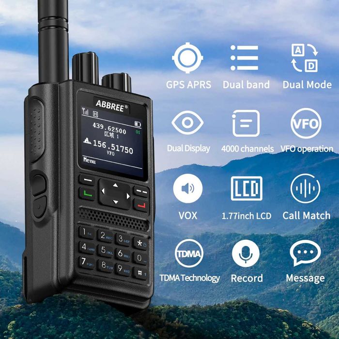 DMR радиостанция ABBREE DM F8
