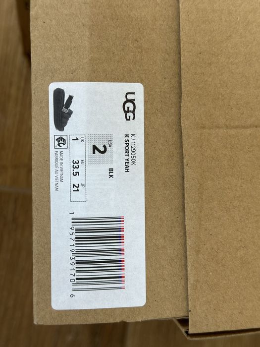 Сандали UGG черни