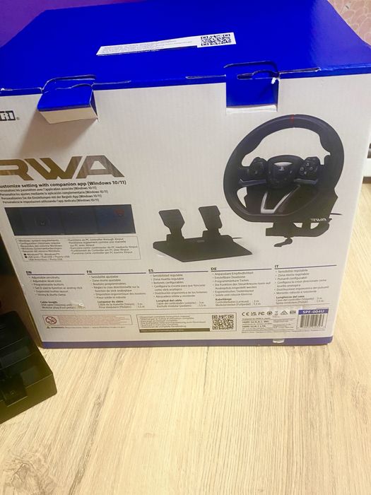 Playstation rwa racing wheel apex/volant de course apex