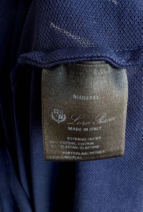 Мужское поло Loro Piana Оригинал