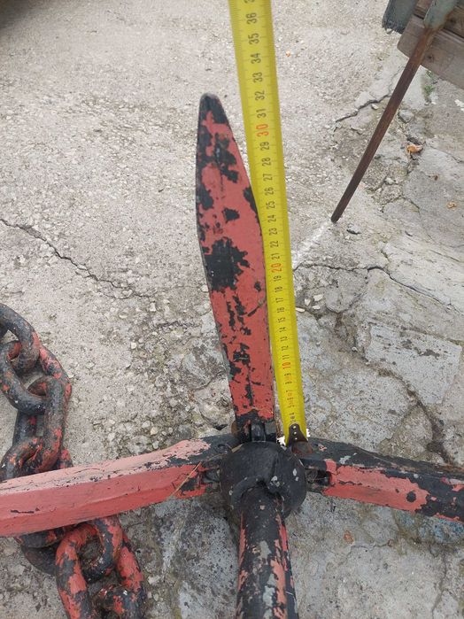 Котва с верига стара