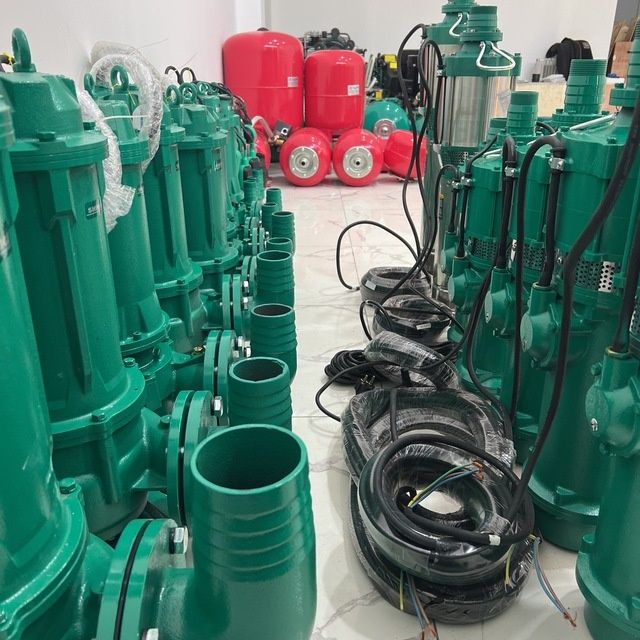 Дренажный погружной насос 220В 380В  Shimge WQ фекальный болотный pump