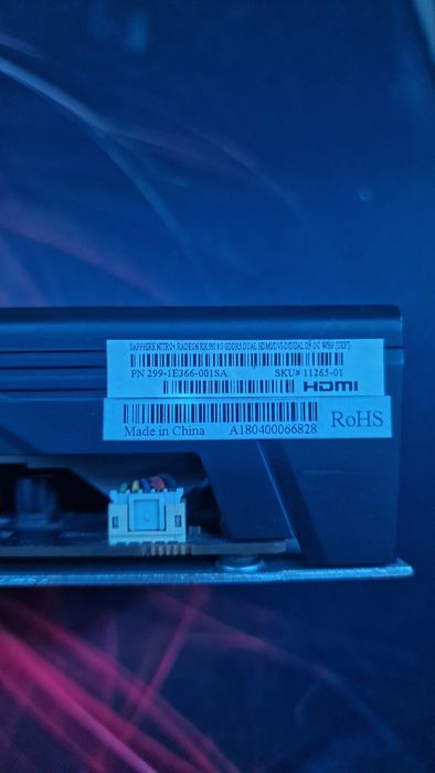 Radeon rx580 8gb sapphire nitro