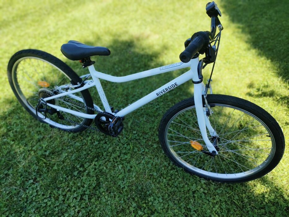 Bicicletă polivalentă Riverside 100 20" alb copii 120-135 cm
Produs co