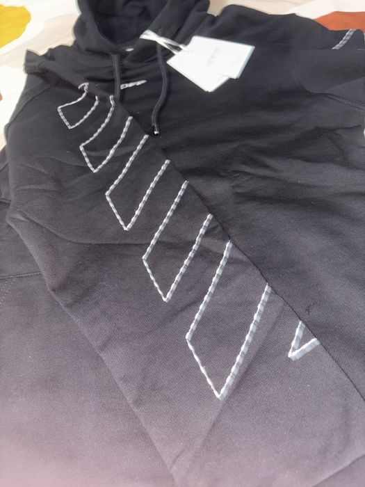 Hanorac Negru Off White