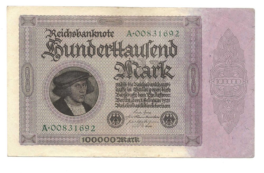 Super bancnote vechi Germania perioada Deutsches Reich si interbelica numismatica la doar 35 lei bucata la alegere sau 280 lei tot setul de 8 bancnote
