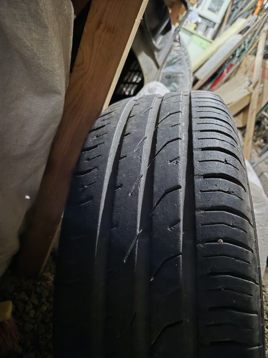 Летние шины continental бу, 4шт
