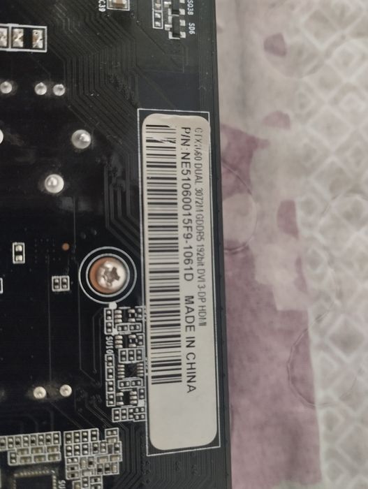 Продам GTX 1060 3гб