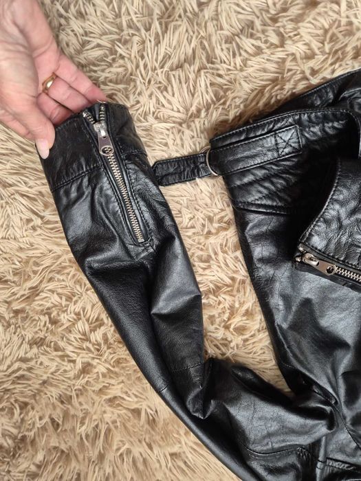 Дамско яке естествена кожа