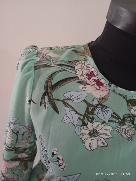 Rochie de vară cu mânecă lungă