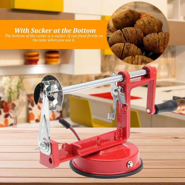 Spiralator Cartofi si Legume Multifunctional pt Cartofi Prăjiti pe Bat