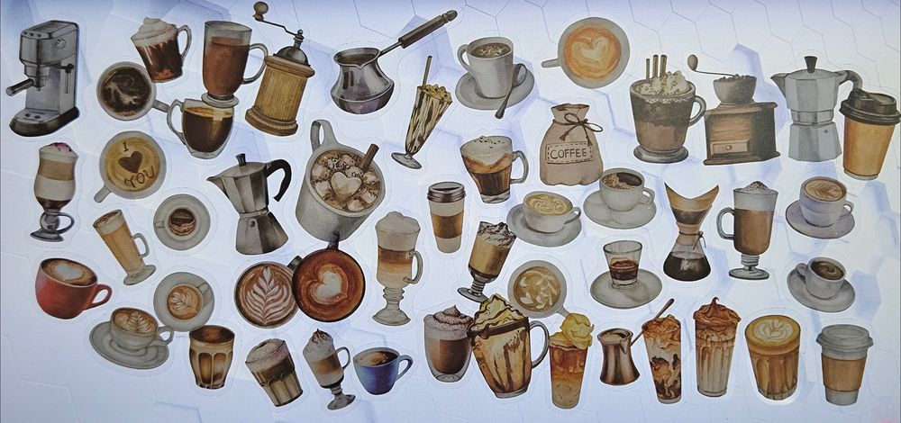 Стикери анатомия/котки/кафе/държави