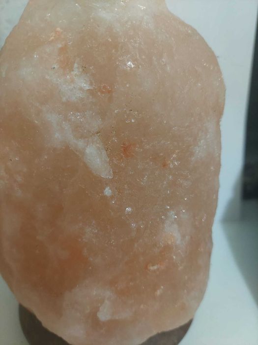 lampa sare de himalaya, alimentare la retea MARE aprox. 19cm