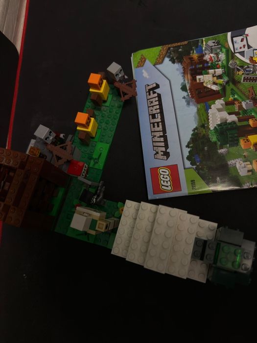 Lego minecraft pilliger iron golem capture