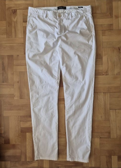 Pantaloni chino Scotch & Soda, Bumbac organic, Mott, Slim Fit, Bărbați - 33/34