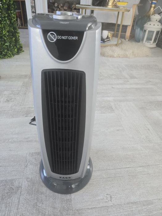 Aeroterma aer cald/rece electrica Zass. 2 trepte, 2 KW termostat