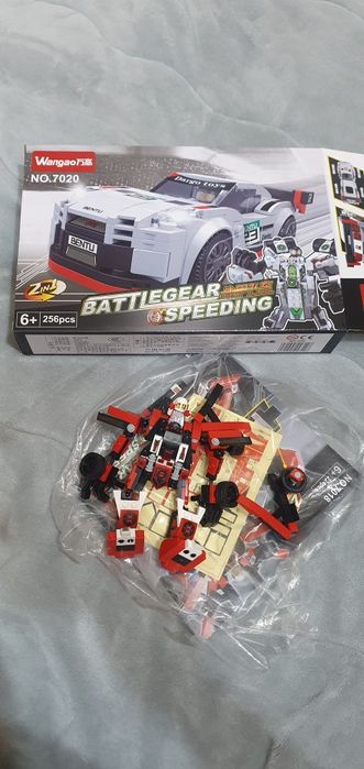 Конструктор 2 в 1 battle gear speeding 256 части