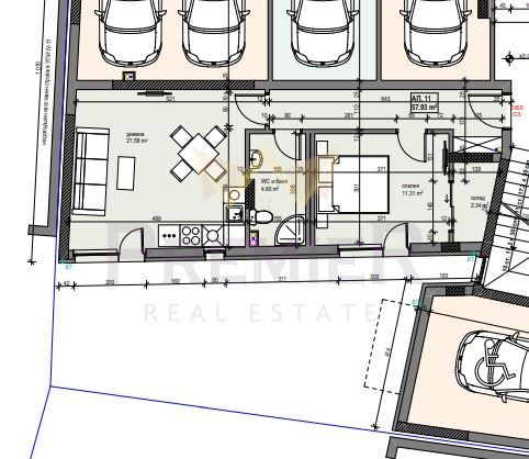 Продава се Двустаен апартамент в София, Банишора - 66 кв.м за 2500 €/кв.м - Снимка #1