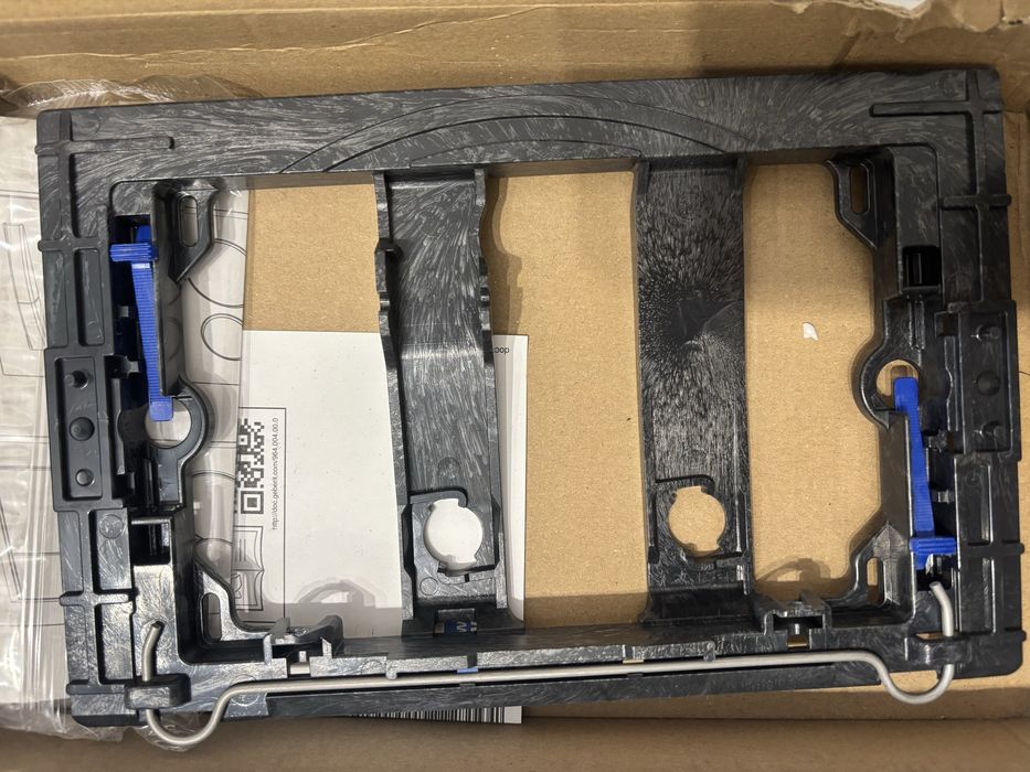 Clapeta de actionare Geberit Sigma01 negru lucios