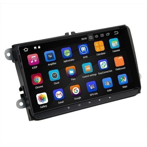 Андроид навигация мултимедия Android VW passat golf SKODA SEAT камера