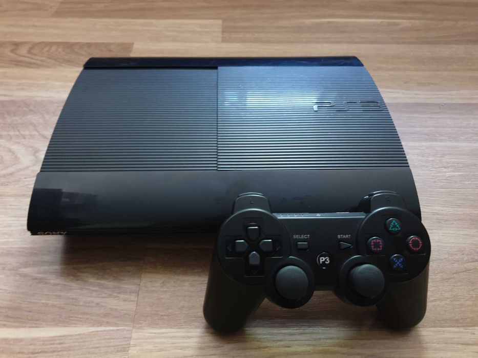 PS3 modat HEN 250 GB + 30 jocuri (GTA V, Red Dead, God of War, NFS)