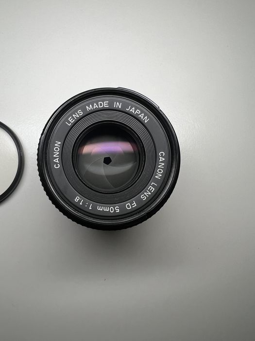 Obiectiv canon FD 50mm 1.8