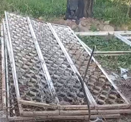 Забор металический