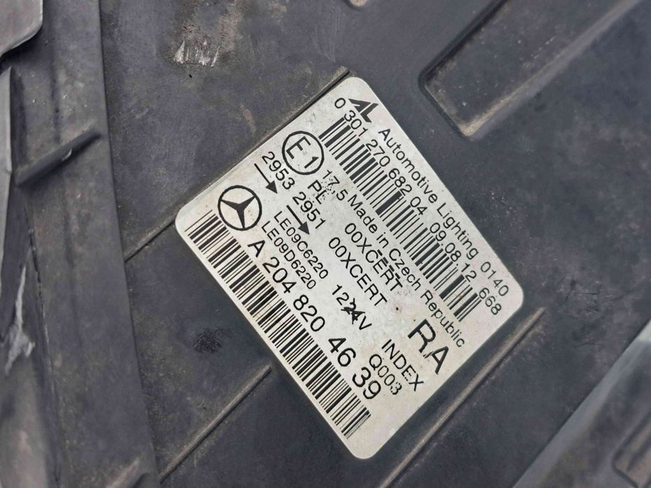 Far dreapta Mercedes Clasa C Coupe (C204) Facelift AMG [Fabr 2011-201