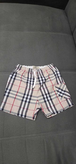 Pantaloni scurti pentru baie Burberry,originali,unisex,marimea 12 luni(80 cm),stare foarte buna
