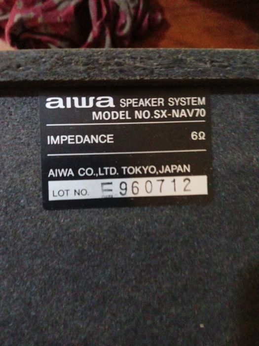 Продам две колонки AIWA.