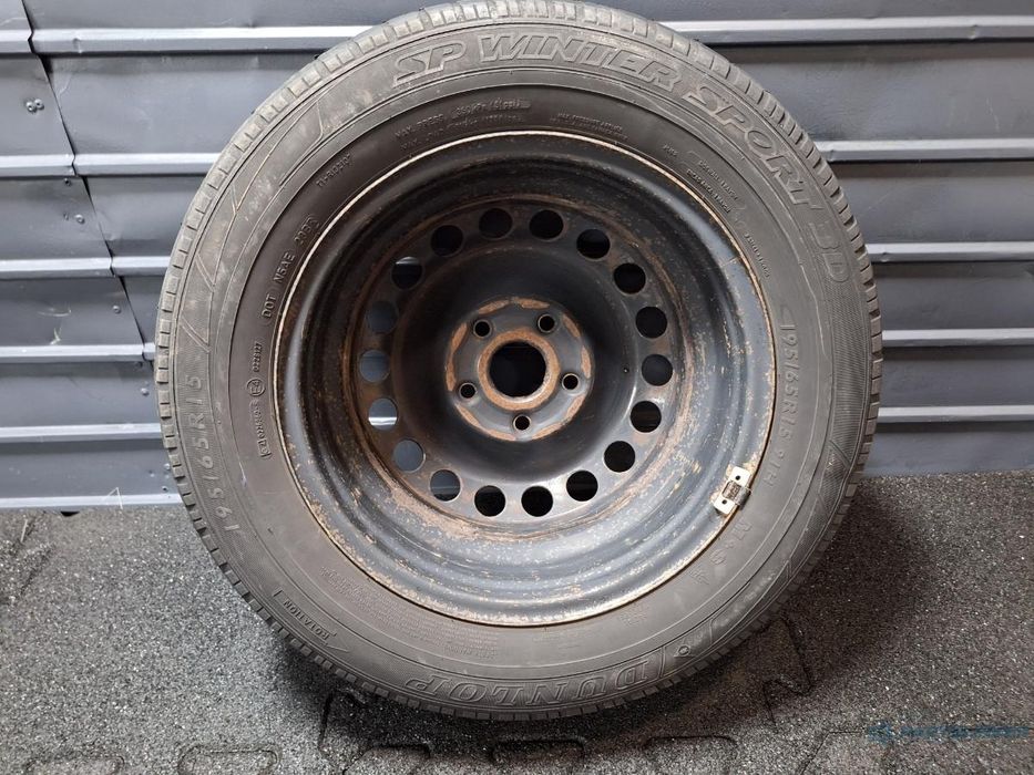 Roata Tabla Pe 15 Volkswagen Golf V (1K1) [ 2003 - 2009 ] Tdi (Bkc, Bls, Bxe) 77Kw|105Hp 6Jx15H2 Et47 Oem 1K0601027T