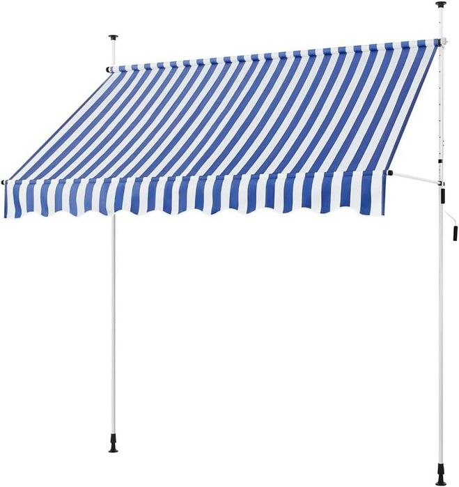 Copertina de balcon cu manivela retractabila, 250cm