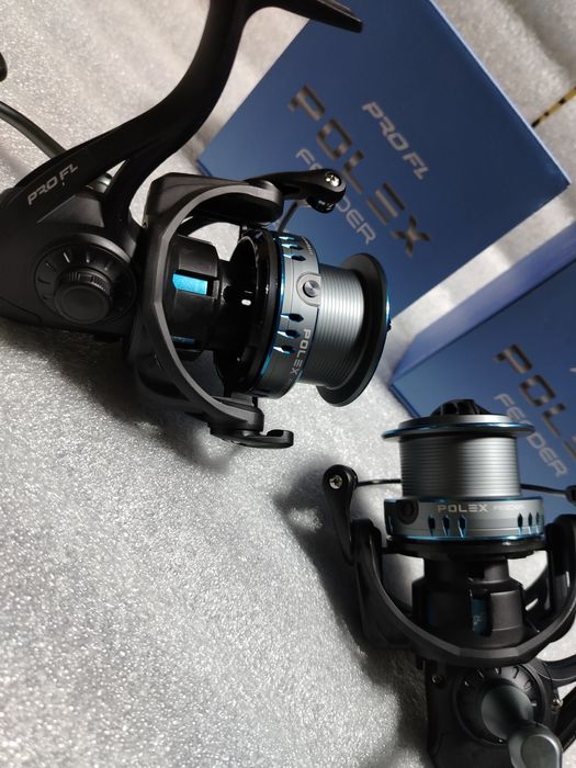 Set 2 mulinete Feeder POLEX Pro Fl 6500 7 + 1 Rulmenti