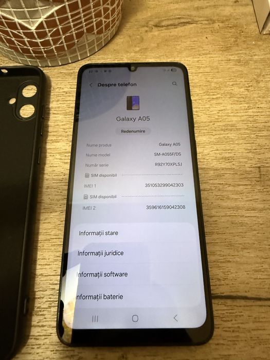 Samsung Galaxy A05, Dual SIM, 64GB, 4GB RAM, 4G, Black