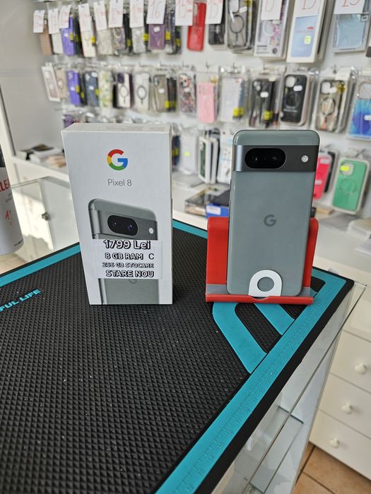 Google Pixel 8, 8/256 GB, Nou, Garanție