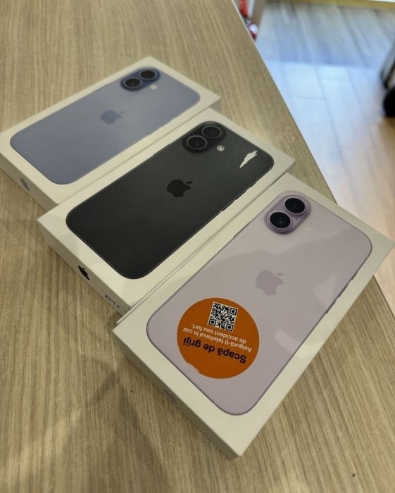iPhone 16 turcoaz/ negru/ roz/ toate 256 GB