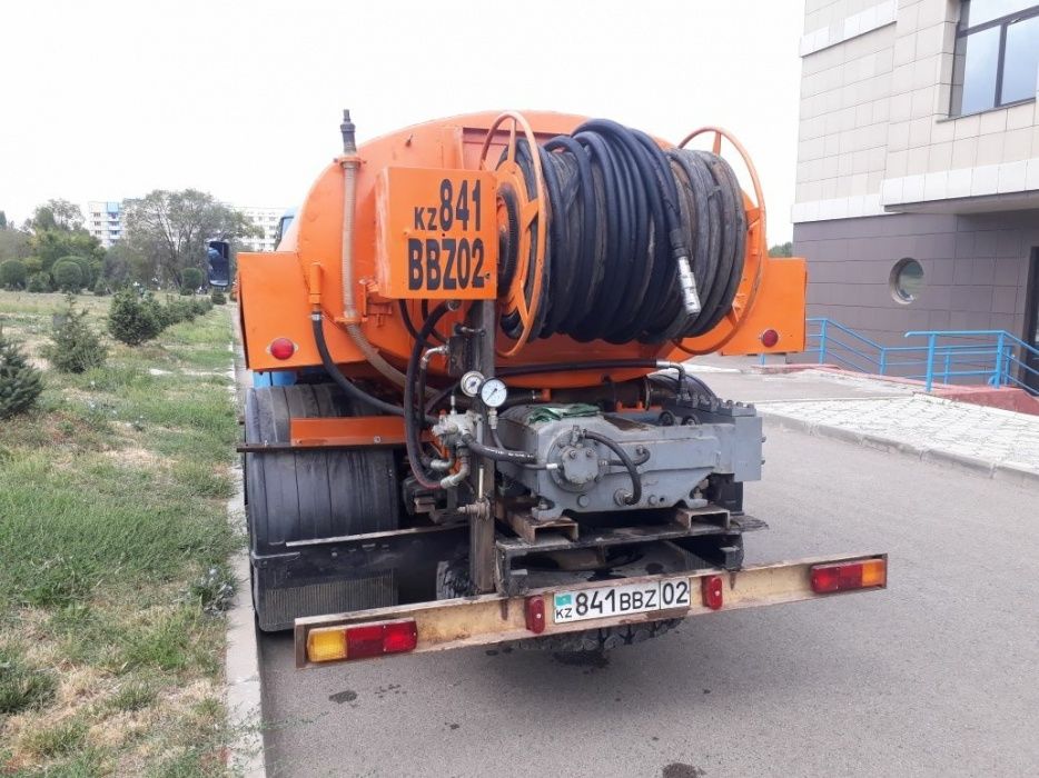 Прочистка канализации Алматы.КРОТ.КАМАЗ.ЗИЛ. Кротмастер
