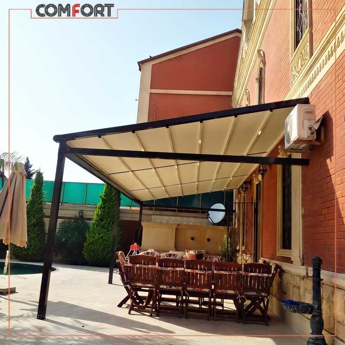 Pergola Naves.Tent ishlari. Пергола, Маркиза, паркинг,  терасса, зонты