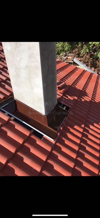 Частични ремонти на покриви – керемиди, улуци, комини